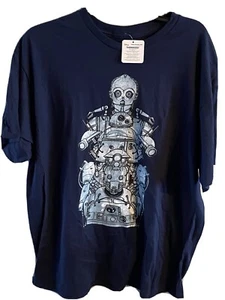 Camiseta con licencia oficial Star Wars Droid Tower *Nueva grande L - Imagen 1 de 6
