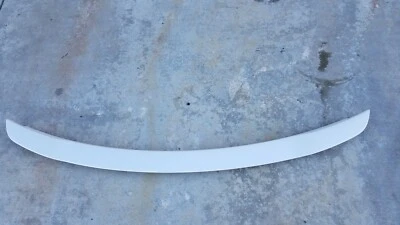 Nuevo despegue 15-23 Mustang OEM tapa plana alerón trasero labio blanco platino Foto 1 de 3