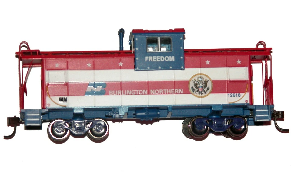 HO ATHEARN 75170 WIDE VISION CABOOSE BURLINGTON NORTHERN FREEDOM DESERT STORM - Image 1 of 1