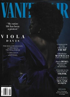 Vanity Fair Magazine Viola Davis Donald Trump TikTok Stars Ghislaine Maxwell - Image 1 of 4