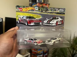 Paquete de 2 Hot Wheels Premium Car Culture BMW M1 Procar Lancia Stratos Grupo 5 - Imagen 1 de 3