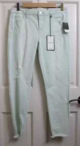 NWT CP Green Ankle Skinny Jeans Juniors Size 9 31x26 Distressed Stretch 48-27814 - Picture 1 of 9