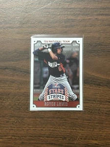 2015 Panini USA Baseball Stars & Stripes #85 Royce Lewis Longevity - Picture 1 of 4