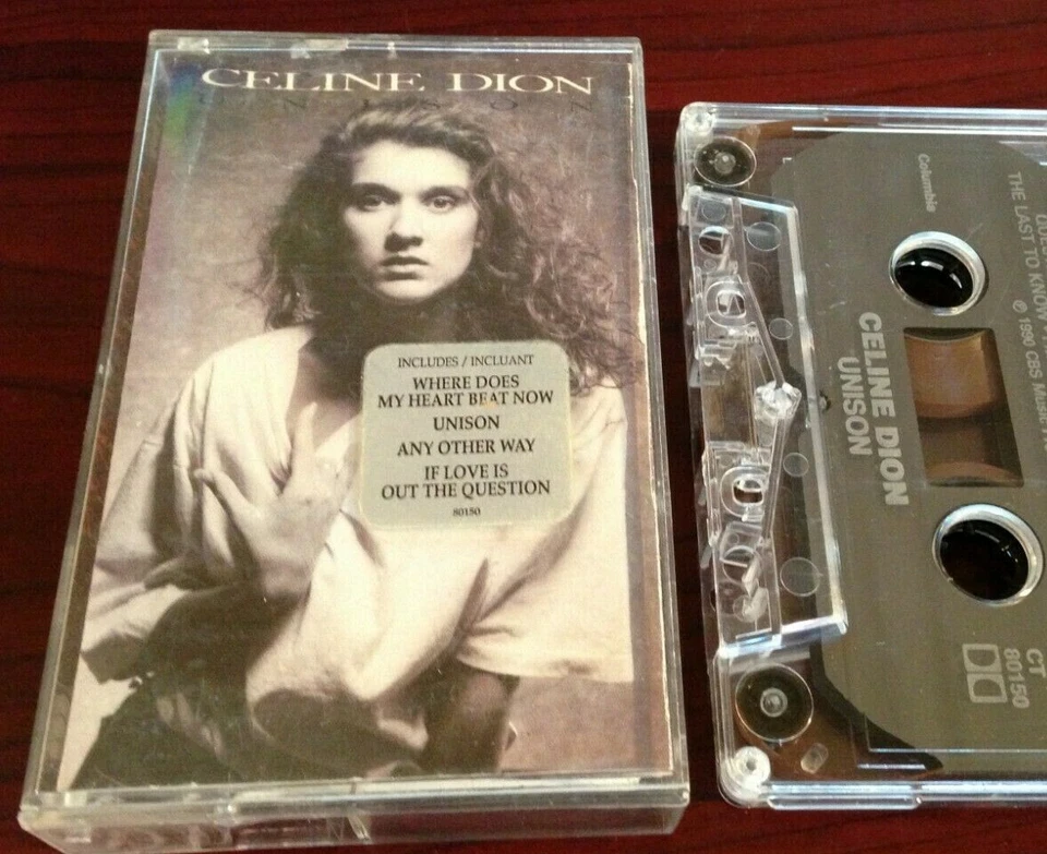 CELINE DION  K7  " Unison " CBS Canada 1990' - Image 1 of 1