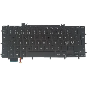 Dell Precision 5520 5540 XPS 9550 Inspiron 7558 Keyboard Backlit QWERTY Nordic - Picture 1 of 1