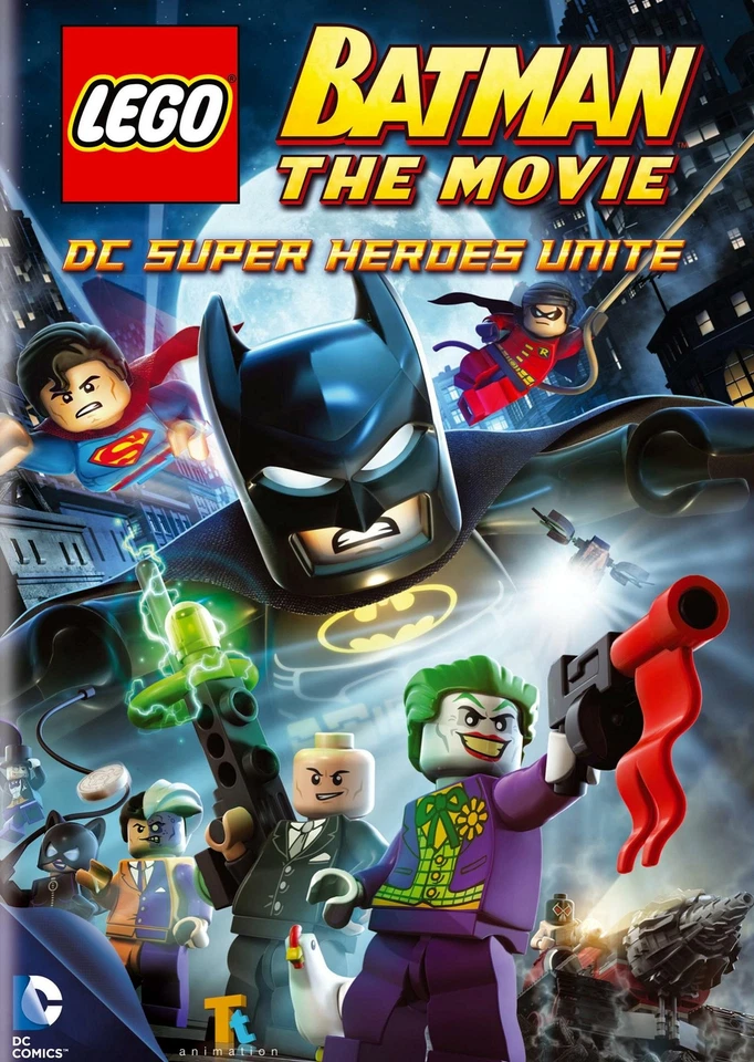 LEGO BATMAN THE MOVIE DC SUPER HEROES UNITE WARNER UK DVD NEW - Image 1 of 1