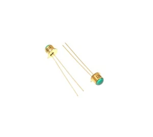 (2pcs) 1N6094 LED Panel Mount Indicator Uni-Color Green 570nm 3mcd 2-Pin TO-46 - Picture 1 of 1