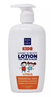 🔥KISS MY FACE ÁRBOL DE TÉ Y ALOE NIÑOS MANOS Y CUERPO LOCIÓN ACEITES ESENCIALES CÍTRICOS 🔥 Foto 1 de 4