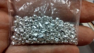 0.89 oz .999 Fine Silver Shot Great For Bars, Jewelry. Spot Price! - Picture 1 of 2