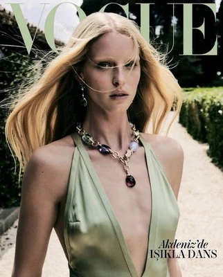 vogue Turkey June 2025 Abby Champion Serkan Deniz Novak Djokovic Ilana Hansen Foto 1 de 4