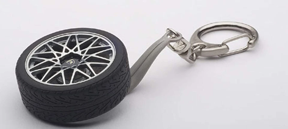 Autoart Lamborghini Gallardo Wheel Keychain - Image 1 of 1