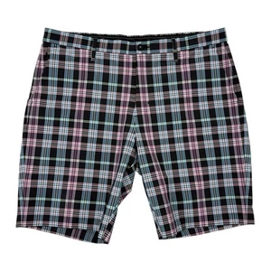 Tommy Bahama Shorts Gr. 40 schwarz pink kariert Stretch Performance Urlaubsort - Bild 1 von 8