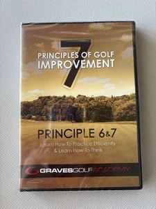 Graves Golf Academy 7 Principles of Golf Improvement Principle 6 & 7 DVD NEW - Foto 1 di 2