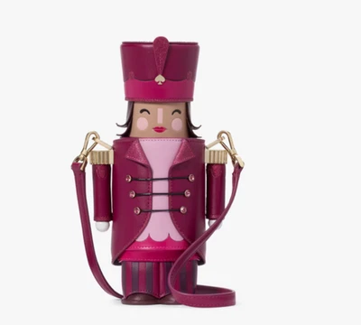 Bolso Bandolera Kate Spade Oh What Fun Cascanueces 3D Navidad Nuevo con Etiquetas KJ074 Foto 1 de 4