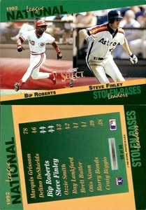 1993 Score Seleziona Lega Nazionale Rubato Base Leaders Roberts/Finley #60 - Foto 1 di 2