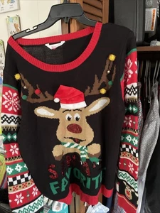 No Boundaries Women’s Christmas Sweater XXXL 3X - Picture 1 of 4