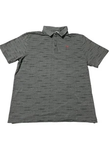 Travis Mathew Polo Men’s Short Sleeve Golf Solid Gray Specked Size Large - Bild 1 von 6