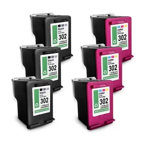 6x MWT Eco Ink 3+3 F R HP Officejet 4655 3832 3834 4657 4658 4650 3836 3833 - Zdjęcie 1 z 3