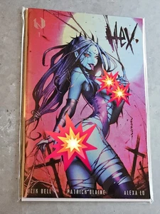 HEX #1 - Kickstarter Comic - 🔥Pink Holofoil NAWTI Variante 🔥 ALEX LO - Bild 1 von 5