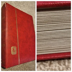 Stanley Gibbons Stamp Album Stock Book Great Britain World Seahorses Castle - Picture 1 of 24