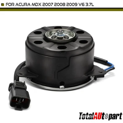 Motor de refrigeración del ventilador del radiador para Acura MDX 2007 2008 2009 V6 3,7 L lado izquierdo del conductor Foto 1 de 4