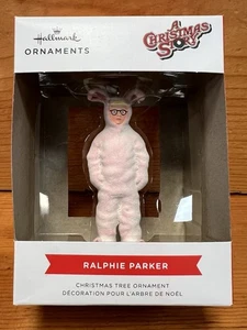 Hallmark A Christmas Story Ralphie in Bunny Suit Christmas Ornament - Picture 1 of 3