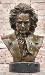 L@@k Compositor Alemán Pianista Beethoven / Himno / Piano Medalla de Bronce por Bronce - Imagen 1 de 10