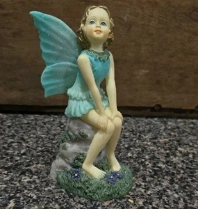 Dezine Fairy Collection Star Gazer Fantasía Verde Vintage Coleccionable - Imagen 1 de 5