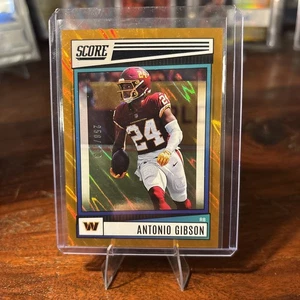 Antonio Gibson ~ 2022 Panini Score ~ Orange Lava /599 - Picture 1 of 2