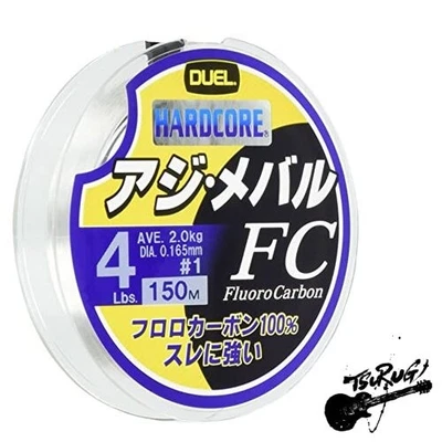 Fluorolina Duel Hardcore H3451 4 libras Caballa Hardcore Rockfish FC 164.2 Foto 1 de 2