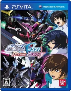 PS Vita Mobile Suit Gundam Seed Battle Destiny Free Ship w/Tracking# New Japan - Picture 1 of 8