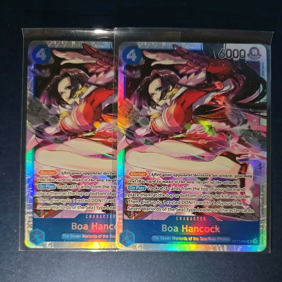 2X One Piece TCG Boa Hancock ST17-004 SR. - Image 1 of 1