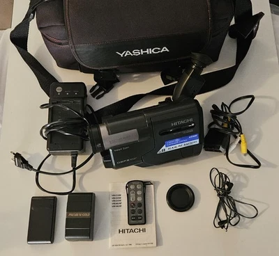  Hitachi VM-E220E  Camcorder  Bundle Con Borsa Completa Di Cavi - Photo 1/4