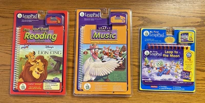 НОВЫЕ картриджи LeapFrog Leap Pad Leap Start My First LeapPad для чтения музыкальных книг - Изображение 1 из 4