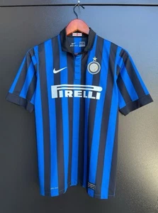 INTER MILAN 2012 2013 Home Kit Football Shirt Jersey NIKE 419959-010 sz boys XL - Picture 1 of 15