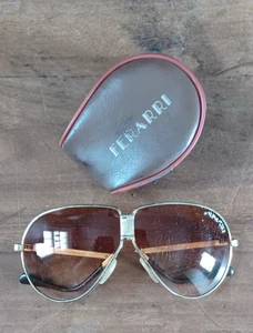 Ferarri Folding Sunglasses With Case - Picture 1 of 11