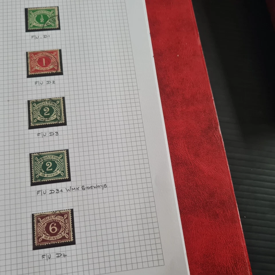 IRLANDA 1925 SG D1-D4 Y SG D3A FRANQUEO DEBIDO USADO Foto 1 de 1