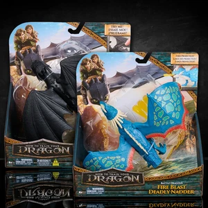 How to Train Your Dragon Toothless and Stormfly Action Figure Case of 2 - Picture 1 of 1