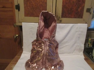 Girl’s Pink Water-Resistant Hooded Puffer Vest - Size 2T - Picture 1 of 4