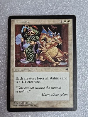 MTG Humility Tempest #24 Rare Enchantment Reserved Magic the Gathering - Image 1 of 2