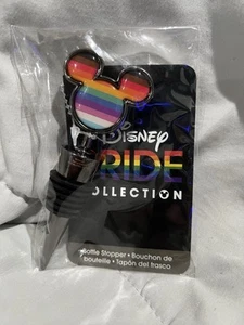Disney Parks Mickey Mouse Kopf Pride Collection Metall Flaschenverschluss - Bild 1 von 9