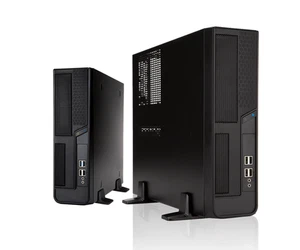 InWin BL040 mATX Etui na biurko z zasilaczem 300W TFX/Czarny/IEEE 1394 BL040.FF300TB3F - Zdjęcie 1 z 2