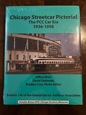 Chicago Streetcar Pictorial The PCC Car Era 1936-1958 by Jeffrey Wien Brand New