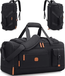 Gym Bag for Men and Women with Shoe & Laptop Compartment, 3-In-1 Sports Travel D - Picture 1 of 9