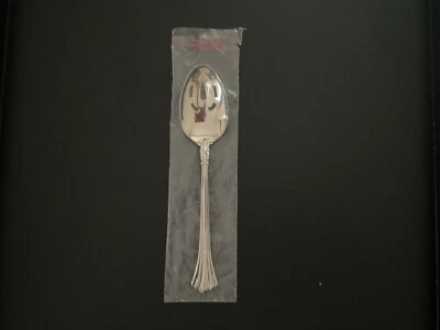 Cuchara perforada Sterling REED & BARTON Lg siglo XVIII ~ sin mono Foto 1 de 2