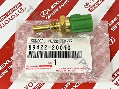 Sensor de temperatura del agua genuino Toyota 89422-20010 (para E.F.I.) 8942220010 OEM Foto 1 de 4