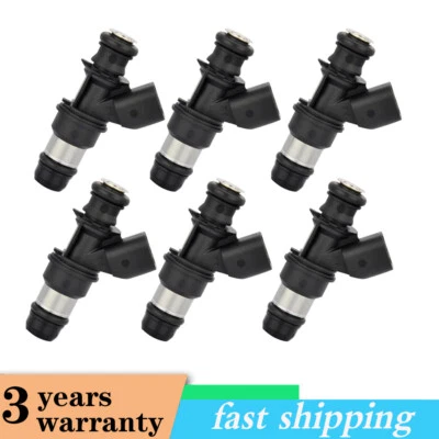 6PCS Fuel Injectors 12568155 For 2005-2006 Pontiac G6 Montana Saturn Relay 3.5L - Image 1 of 4