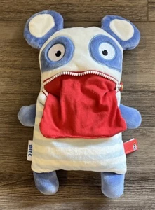 Sorgen Fresser Bill - Schmidt 13" - Plush Comforter Zip Mouth Blue Stripe  - Bild 1 von 7