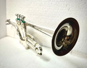 SCHILKE P 5-4 PROFESSIONAL PICCOLO TRUMPET, VINTAGE 1990 QUALITY., GORGEOUS - Picture 1 of 15