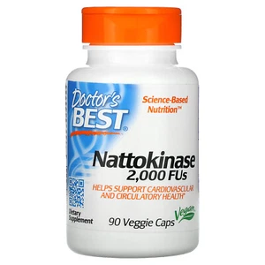 Doctor's Best Nattokinase, 2,000 FUs, Veggie Caps, Dietary Supplements - Picture 1 of 3